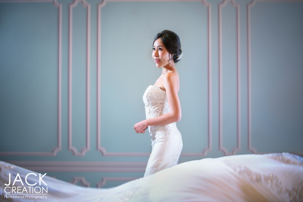 用Nikon D850影婚紗相，客人用婚紗相做Backdrop唔洗蒙查查